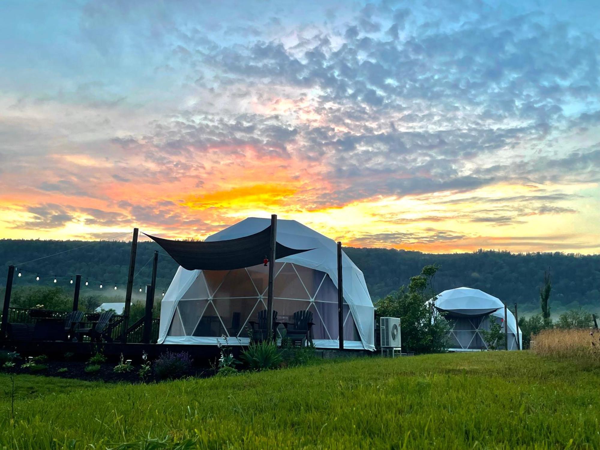 Port Wade Glamping Domes Villa Victoria Beach Luaran gambar